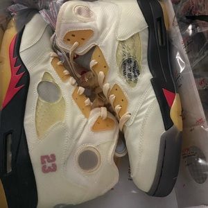 COPY - Off-white air Jordan 5 sail